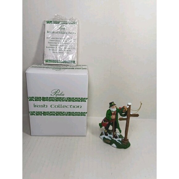 Vtg Pipka Irish Santa Collection Emerald Isle Limited Edition #11526 - Picture 1 of 7